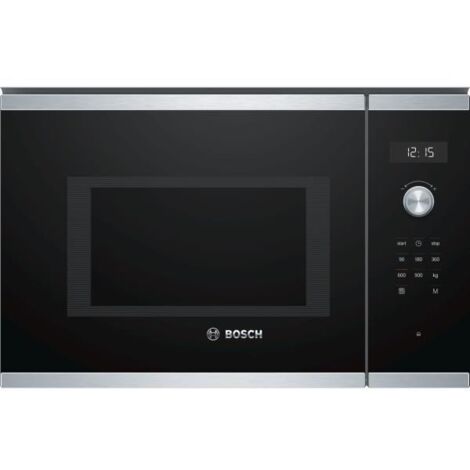 microondas empotrable 25l 900w acero inoxidable - BFL554MS0 - Bosch -