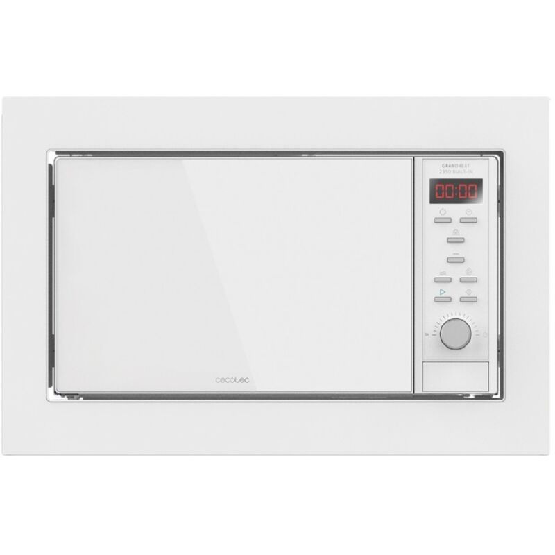 CECOTEC 01388 - Micro-ondes encastrable GrandHeat 2350 Built-In White - Neuf