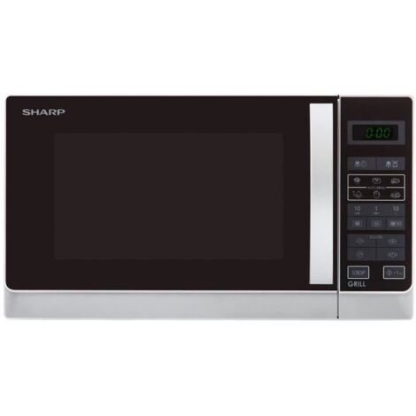 microondas + grill 25l 900w - r742in - sharp -
