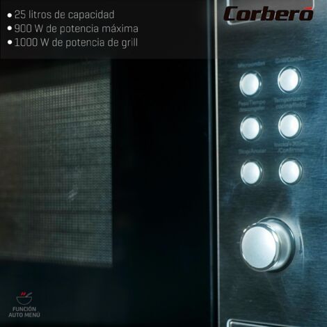 MICROONDAS INTEGR. CORBERO CMICP125 INOX 25L GRILL