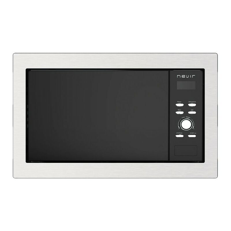 Microondas Integrable Nevir NVR-6321MEDGS Inox Negro Digital 21L