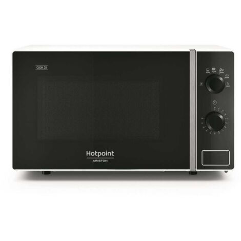 Microondas posable Hotpoint MWHA101W 700 W 20 L Blanco Plateau 24,5 cm