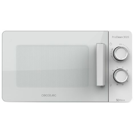 Cerquillo para horno-microondas blanco de pvc de 60x40 cm