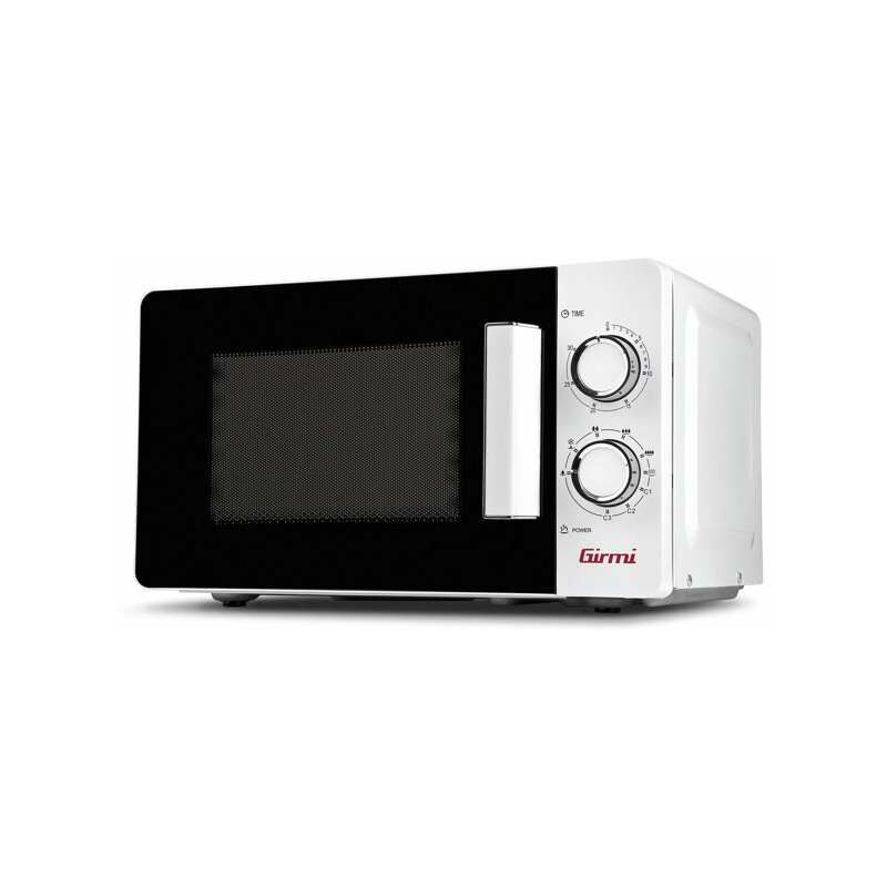 Image of FM0401 Forno a Microonde con Grill Capacita' 20 Litri Potenza 700W 3 Programmi Bianco - Girmi