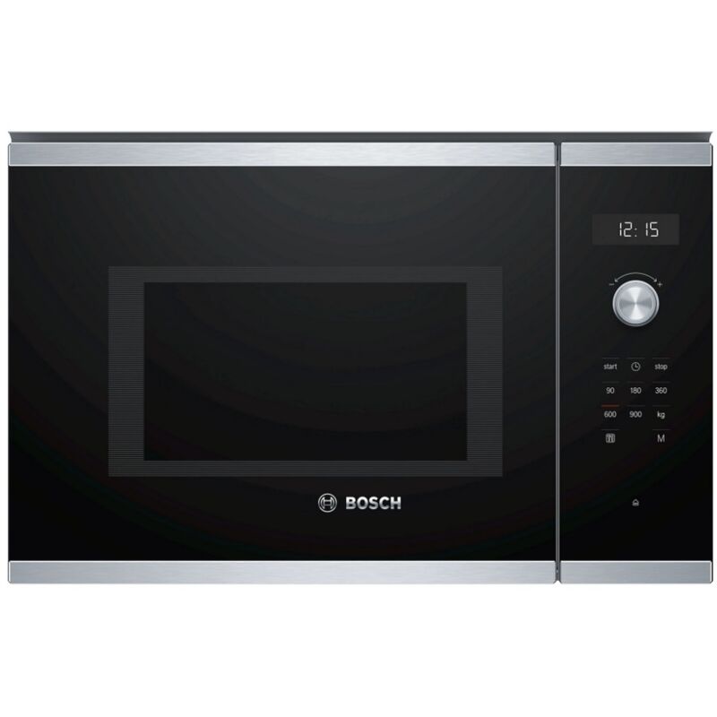 forno a microonde da incasso 25l 900w acciaio inox - BFL554MS1F - bosch