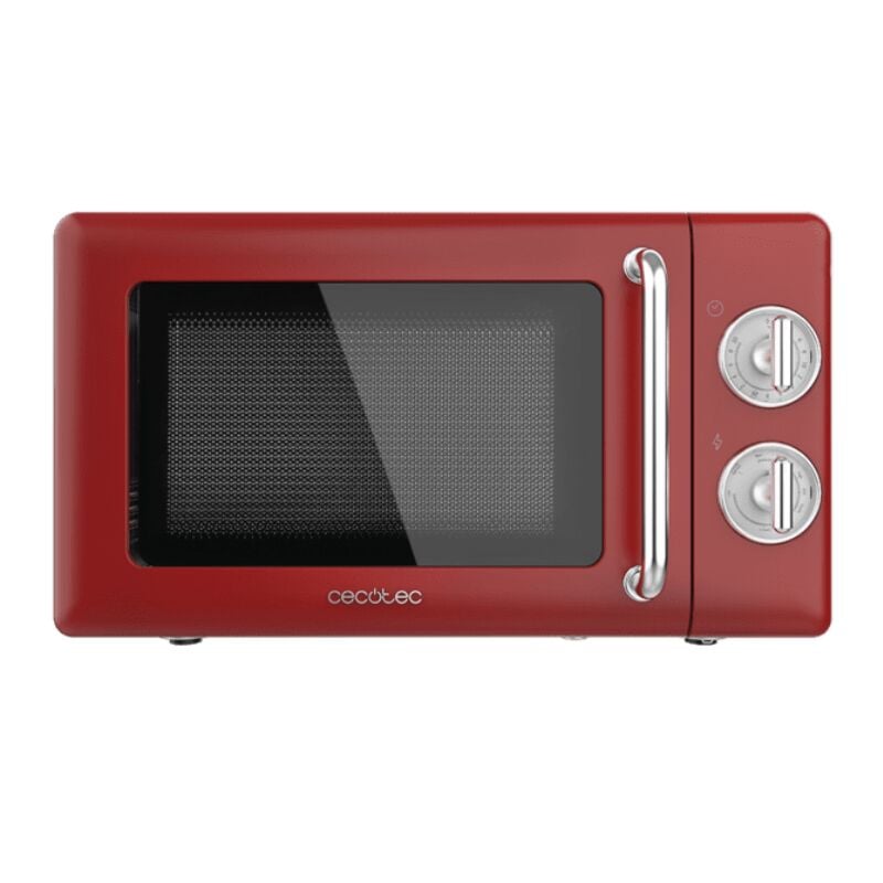 ProClean 3110 Retro Red Microonde meccanico con grill di 20 l y 700 w.