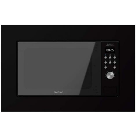 Microonde GrandHeat 2000 Built-in Black Cecotec