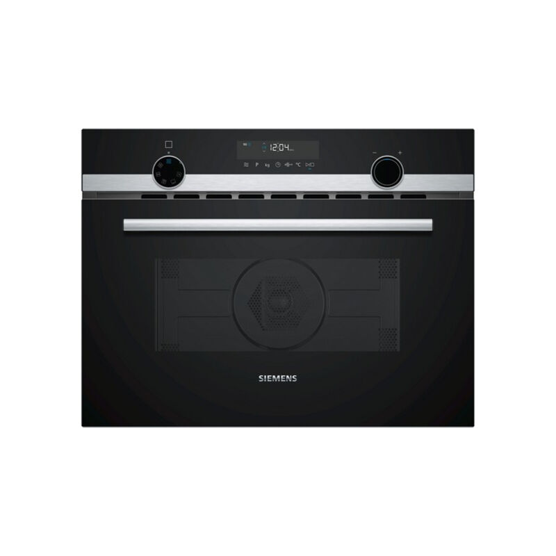 Image of Siemens - iQ500 CM585AGS0. Dimensione del forno: Piccola, Tipo di forno: Forno elettrico, Capacità interna forno totale: 44 l. Colore del prodotto: