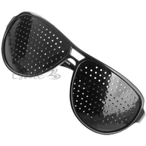 MICROORIFICE LUNETTES DE REPOS à trame/trous/sténopé