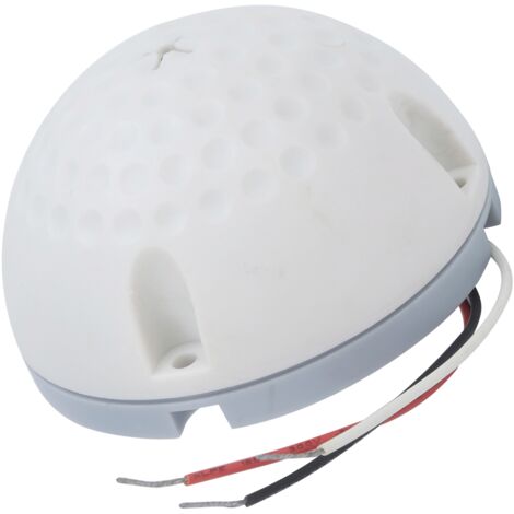 Microphone de surveillance 12V à réduction de bruit, haute sensibilité, pour caméras CCTV et systèmes de sécurité.