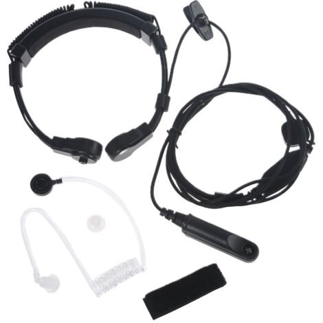 Microphone talkie-walkie tour de cou, oreillette radio Baofeng UV-9R Y-AquaForge