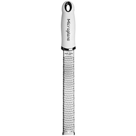 Microplane Zester Zestenreibe, Edelstahl, Weiß, 32,50x3,5x2,56 cm