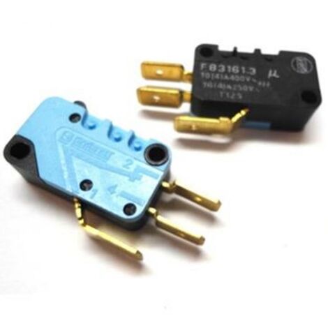 Micropulsante pulsante ferri da stiro 3 faston da 6,3mm