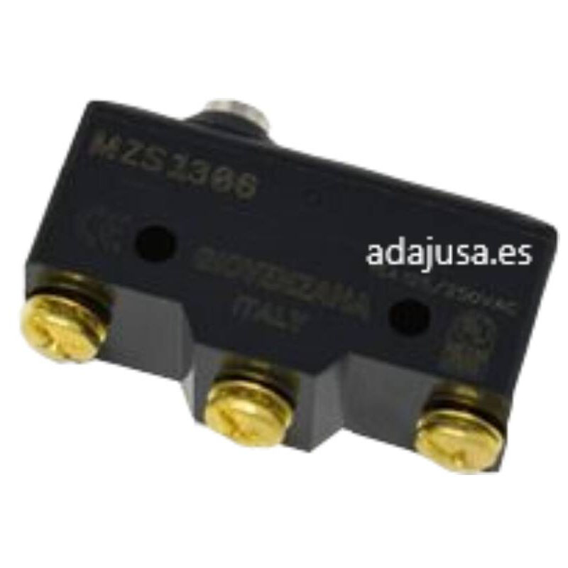 

Microrruptor pulsador MZS1306 pistón corto - Giovenzana