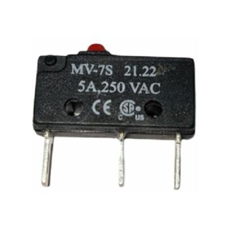 Microrupteur à bouton poussoir RS PRO, Vis, SPDT, 5 A @ 250 V c.a. 250V ( Prix pour Paquet de 5 )