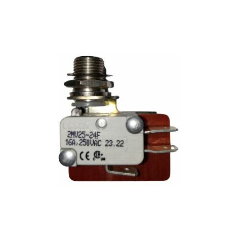 Microrupteur Momentanée RS PRO, Connexion rapide, DPDT, 16 A @ 250 V CA 250V ( Prix pour 1 )