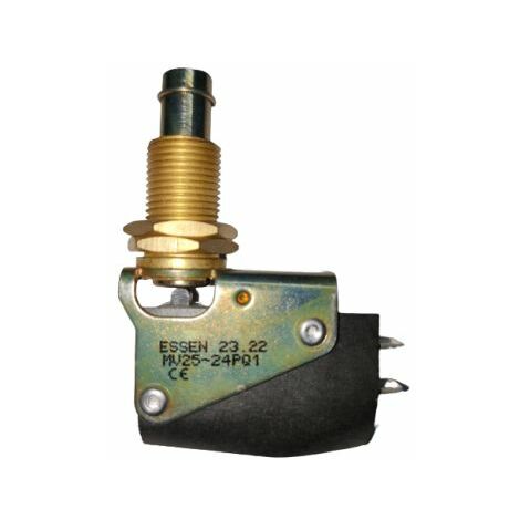 Microrupteur Poussoir à ressort RS PRO, Connexion rapide, SPDT, 16 A @ 250 V CA 250V ( Prix pour 1 )