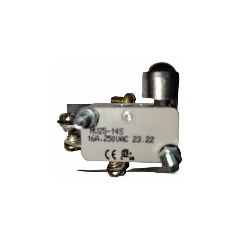 Microrupteur Rond RS PRO, Vis, SPDT, 16 A @ 250 V CA 250V ( Prix pour 1 )