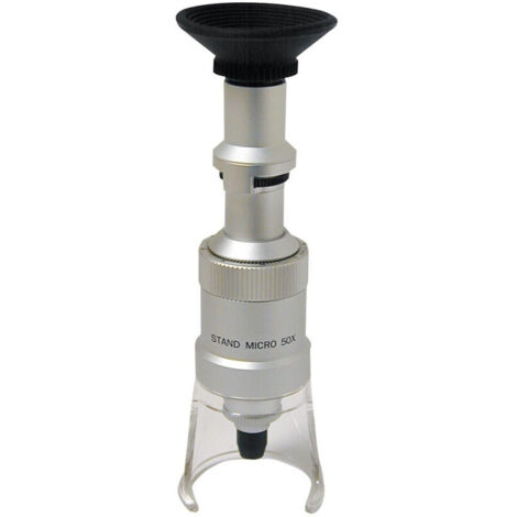 Microscope d'observation - grossissement x50 - Gris