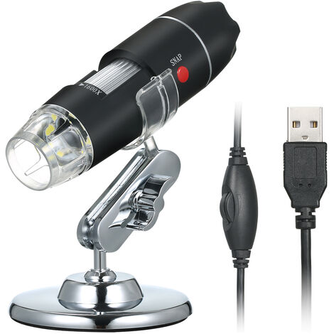 Microscope électronique 1600X USB Loupe numérique Outil d'inspection Outil d'inspection