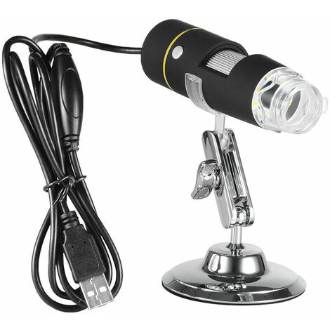 Microscope electronique HD de microscope a zoom numerique 1000x USB avesupport metallique S2