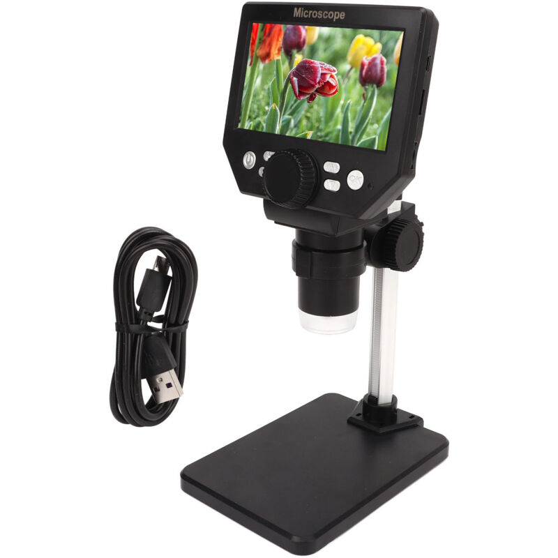 Microscope numérique 1000X, écran couleur LCD 4.3 pouces, Microscope numérique électronique 1080P pour la Maintenance industrielle