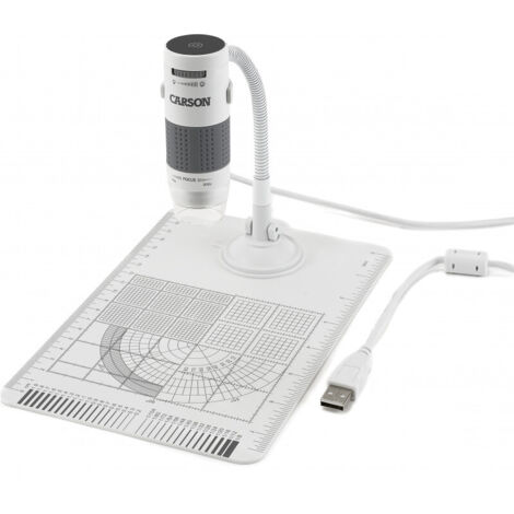 Microscope numérique eFlex 78x/324x avec support à col flexible et socle
