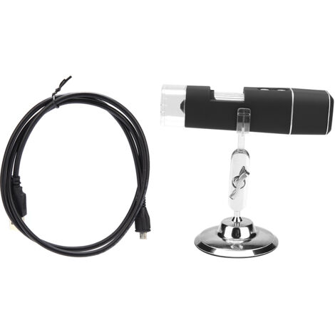 Microscope numérique sans fil WiFi 1000X pour iPhone Android, HD 2MP portable avec USB