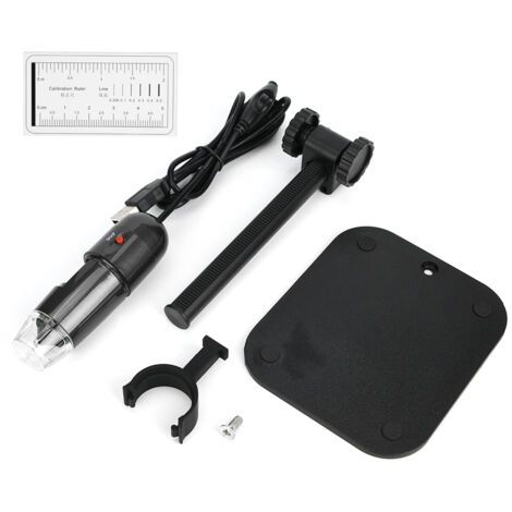 Microscope numérique USB 25X-600X avec éclairage LED pour réparation électronique