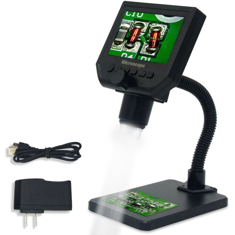 Fishtec - Microscope Numérique Portable Grossissement 600X