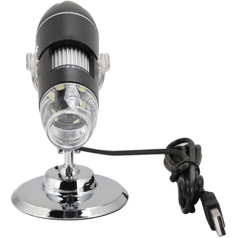 Microscope USB 2MP 1600x1200 avec 8 LED pour Inspection Numérique