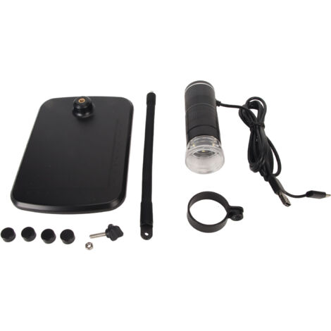 Microscope USB numérique 3 en 1 50-1000x avec support, caméra d'inspection HD 640x480 pour Android et Windows, portable.