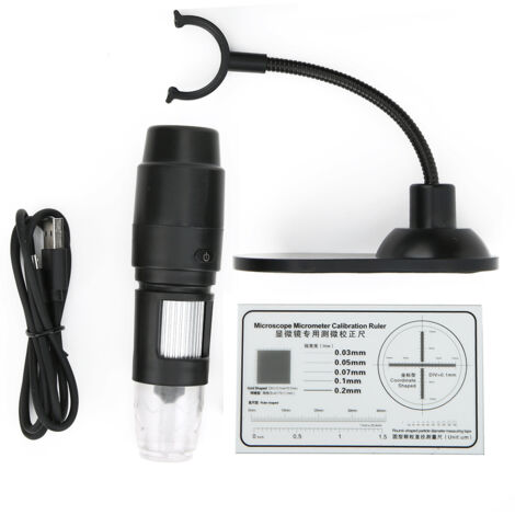 Microscope USB sans Fil 1000X Compatible Smartphone pour Observation Numérique