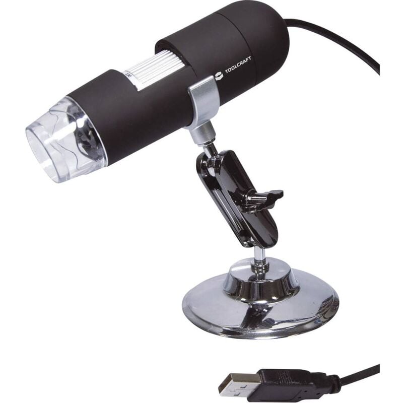 Toolcraft - Microscope usb 2 Mill. pixel Grossissement numérique (max.): 200 x