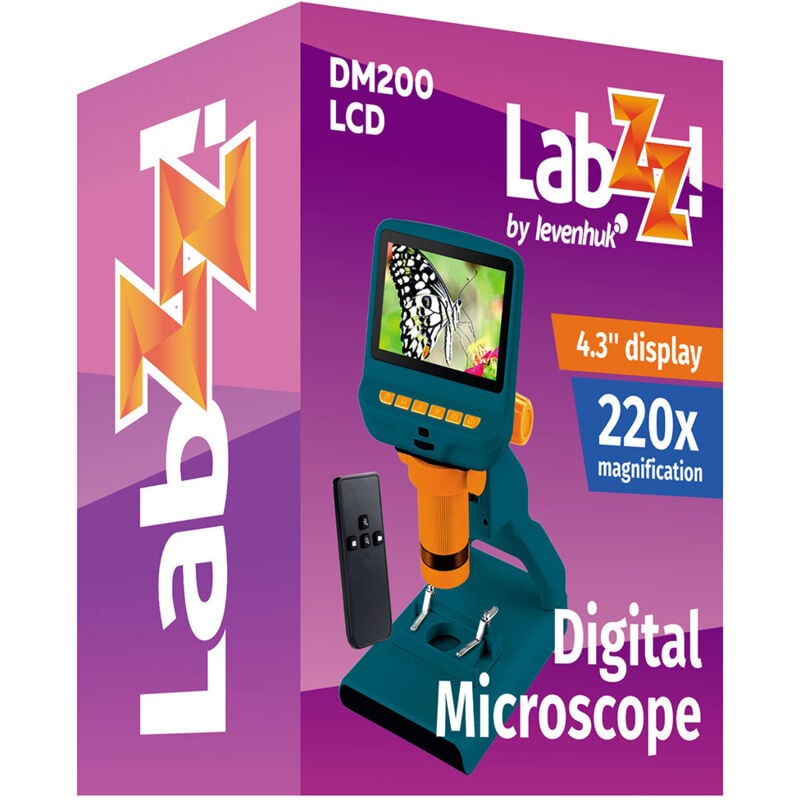 

Microscopio digital LabZZ DM200 LCD - Levenhuk