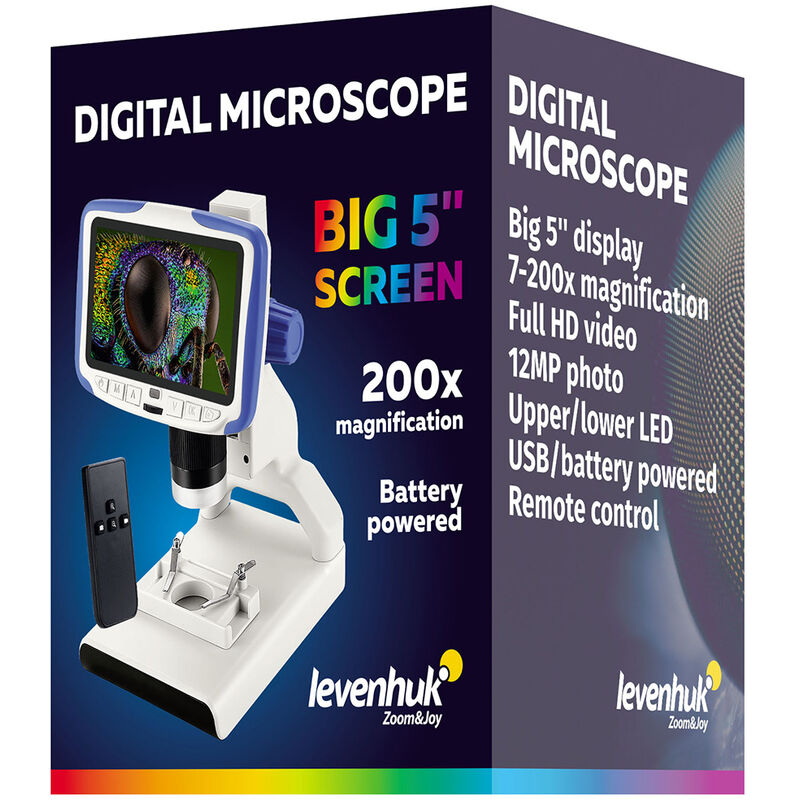 

Microscopio digital Rainbow DM500 LCD - Levenhuk