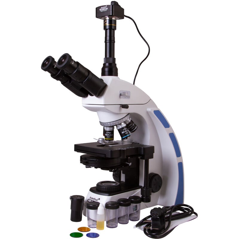 Image of Levenhuk - Microscopio digitale trinoculare med D45T
