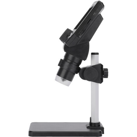 Microscopio elettronico digitale G1000 Display LCD con base larga da 4,3 pollici Lente d'ingrandimento con amplificazione continua da 8 MP 1-1000X