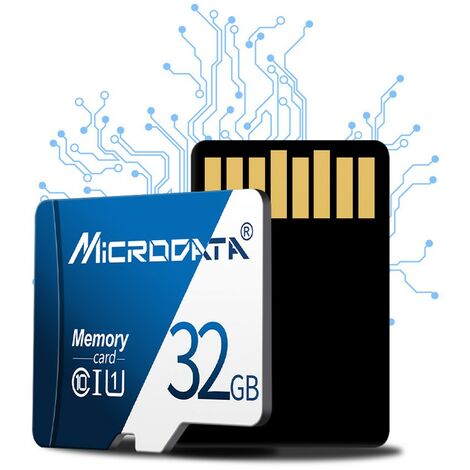 microSD 64GB- Geeignet für Überwachungskameras, Fahrrekorder, Mobiltelefone und Tablets