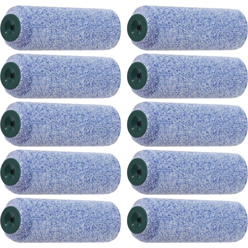 Microtex 9 mini rouleaux L.100mm Rota bouts poché à pommelé Poils: 9 mm (x10)