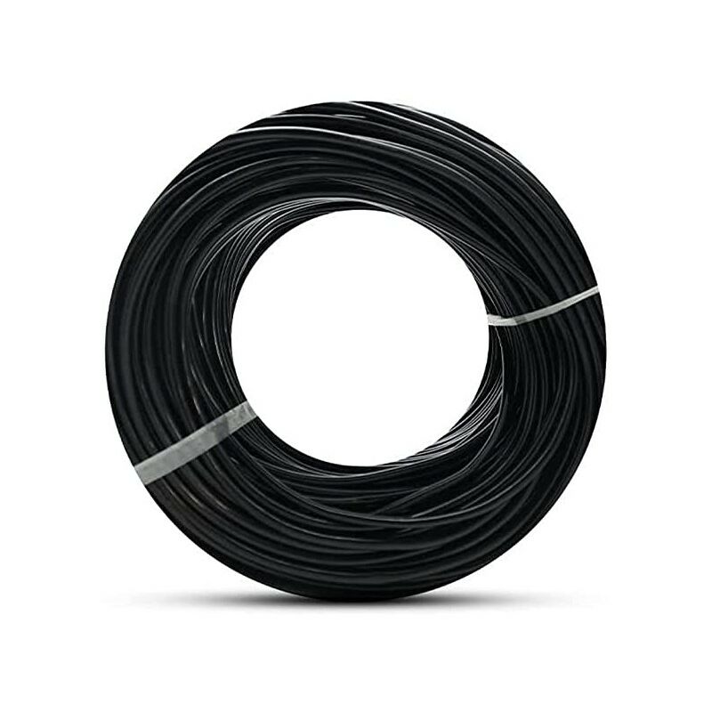 Suinga - Tuyau flexible d'arrosage 2x3 mm. Conducteur pvc souples noir, 200m, recommandé pour l'arrosage goutte à goutte