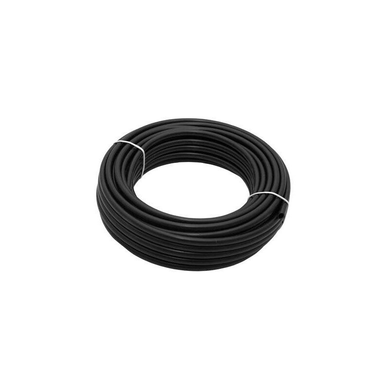 

Microtubo flexible negro para goteo de 4mm por 25m - Caudal