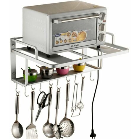 Microwave Oven Shelves, Kitchen Wall Shelf