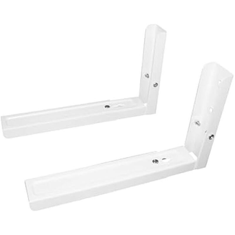 Microwave Support - TM ELECTRON - Adjustable - White - Plastic - Indoor