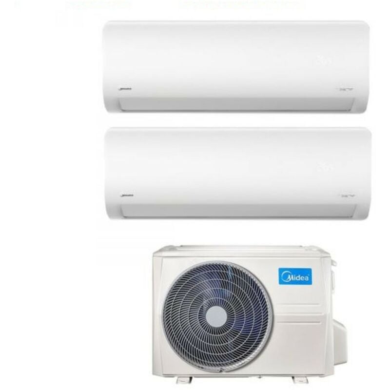 Dual Split rèversible Air Conditioner xtreme 9+12 series with M2OG-14HFN8 R-32 Wi-Fi Integrated 9000+12000 btu - Nouveau - Midea