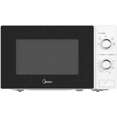 Midea Forno a Microonde MG720C2ATS 20L 700W, Bianco