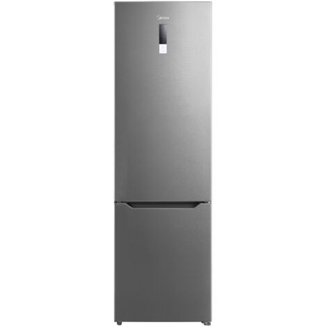 Midea MDRB424FGE02I Frigorifero Combinato 330 Litri Total No Frost Inox