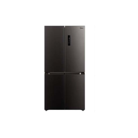Midea MDRF632FIE28. Posizionamento dell'apparecchio: Libera installazione, Design del prodotto: Porta francese, Colore del prodotto: Nero. Capacità netta totale: 474 L, Classe climatica: SN-T, Clas...