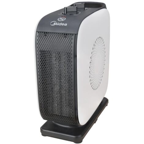 Midea PTC-Heizlüfter NTY15-19CA 1500 Watt Weiß/Schwarz Überhitzungsschutz