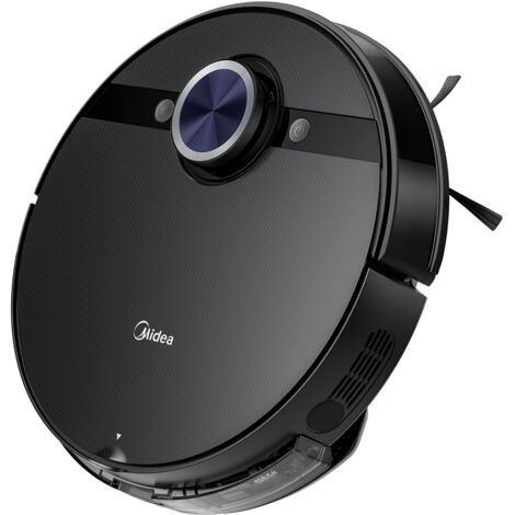 Midea S8+. Tipo di contenitore della polvere: Senza sacchetto, Colore del prodotto: Nero, Forma: Rotondo. Capacità polvere (totale): 0,4 L, Capacità tanica acqua: 0,2 L, Tipo... - MIDEA  S8PIU - S8PIU